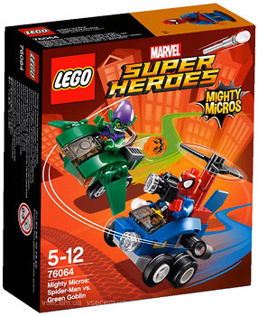 Фото LEGO Super Heroes Людина-павук проти Зеленого Гобліна (76064)