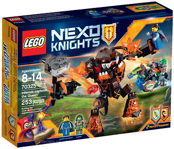Фото LEGO Nexo Knights Інфернокс захоплює королеву (70325)