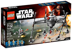 Фото LEGO Star Wars Самонаводящийся дроид-паук (75142)