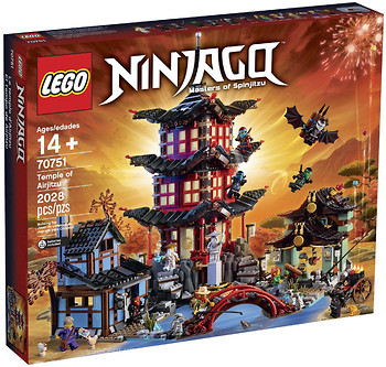 Фото LEGO Ninjago Храм аеро-джитсу (70751)