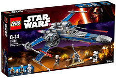 Фото LEGO Star Wars Винищувач X-Wing Опору (75149)