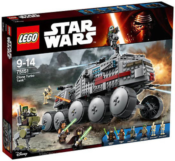 Фото LEGO Star Wars Турботанк клонів (75151)