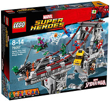 Фото LEGO Super Heroes Человек-паук Сражение на мосту (76057)