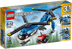 Фото LEGO Creator Двогвинтовий гелікоптер (31049)