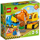 Фото LEGO Duplo Вантажівка і гусеничний екскаватор (10812)