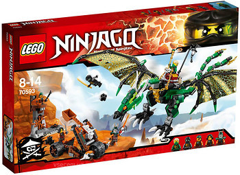 Фото LEGO Ninjago Зелений дракон (70593)