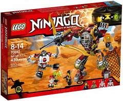 Фото LEGO Ninjago Робот-рятувальник Роніна (70592)
