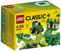 Фото LEGO Classic Зеленый набор для творчества (10708)
