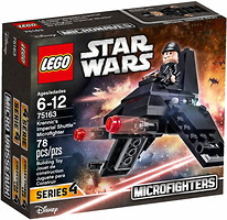 Фото LEGO Star Wars Мікровинищувач Імперський шаттл Кренніка (75163)