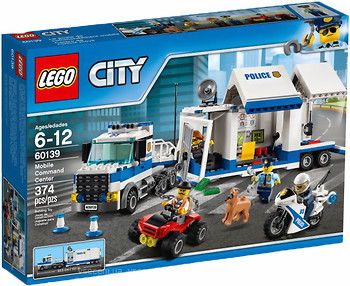 Фото LEGO City Мобільний командний центр (60139)