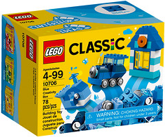 Фото LEGO Classic Синий набор для творчества (10706)