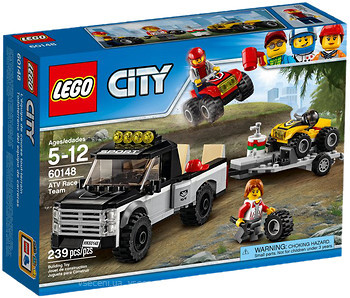 Фото LEGO City Гоночна команда (60148)