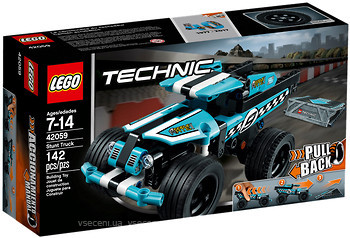 Фото LEGO Technic Трюкова вантажівка (42059)