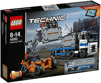 Фото LEGO Technic Контейнерный терминал (42062)