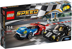 Фото LEGO Speed Champions 2016 Ford GT & 1966 Ford GT40 (75881)