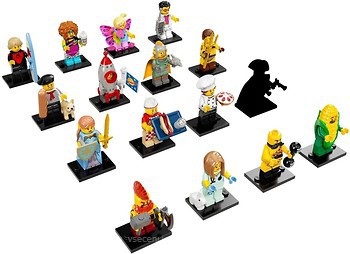 Фото LEGO Minifigures Мініфігурки 17 серія (71018)