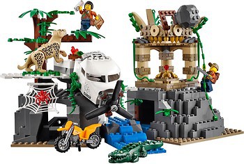 Фото LEGO City База дослідників джунглів (60161)