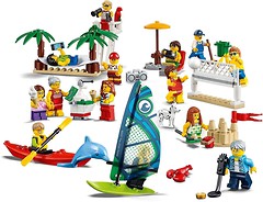 Фото LEGO City Відпочинок на пляжі - жителі (60153)