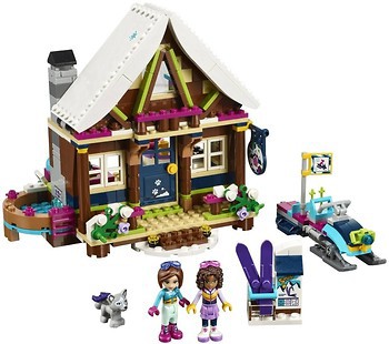 Фото LEGO Friends Гірськолижний курорт Шале (41323)