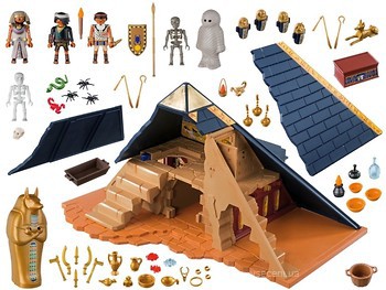 Фото Playmobil Пирамида фараона (5386)
