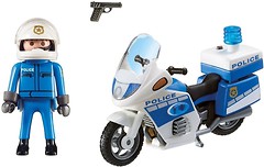 Фото Playmobil Поліцейський мотоцикл (6923)