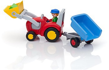 Фото Playmobil Трактор з трейлером (6964)