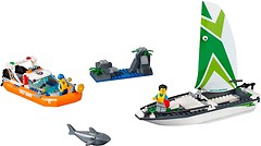 Фото LEGO City Операція по порятунку парусного човна (60168)