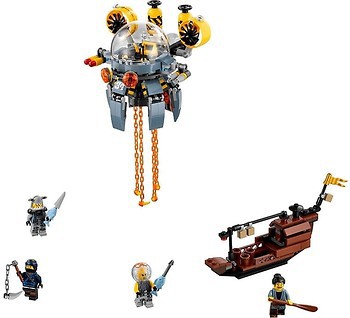 Фото LEGO Ninjago Літаючий підводний човен (70610)