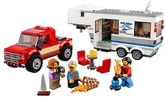 Фото LEGO City Будинок на колесах (60182)
