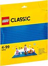 Фото LEGO Classic Будівельна пластина синього кольору (10714)