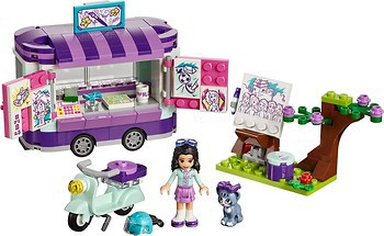 Фото LEGO Friends Передвижная творческая мастерская Эммы (41332)