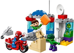 Фото LEGO Duplo Приключения Человека-паука и Халка (10876)