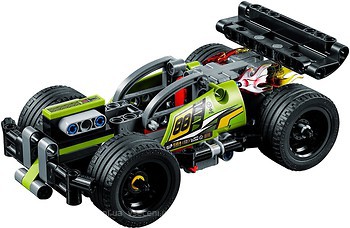 Фото LEGO Technic Зелений гоночний автомобіль (42072)