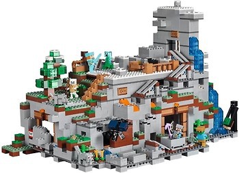 Фото LEGO Minecraft Гірська печера (21137)