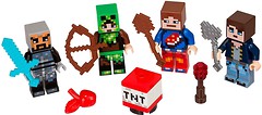 Фото LEGO Minecraft Skin Pack 1.0 (853609)