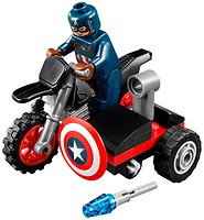 Фото LEGO Super Heroes Мотоцикл Капітана Америки (30447)