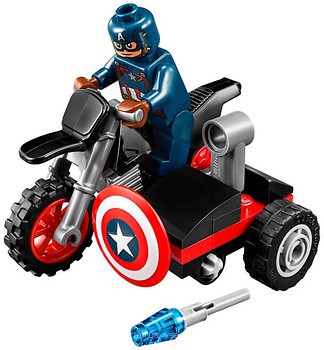 Фото LEGO Super Heroes Мотоцикл Капітана Америки (30447)