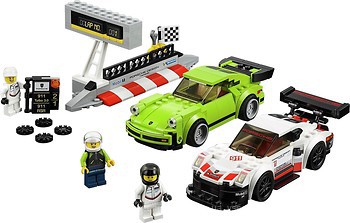 Фото LEGO Speed Champions Porsche 911 RSR і 911 Turbo 3.0 (75888)