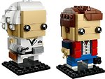 Фото LEGO BrickHeadz Марті Макфлай і Доктор Браун (41611)