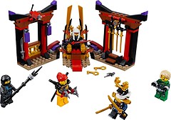 Фото LEGO Ninjago Вирішальний бій в тронному залі (70651)