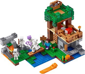 Фото LEGO Minecraft Нападение армии скелетов (21146)
