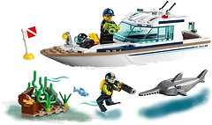 Фото LEGO City Яхта для дайвінгу (60221)