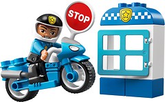 Фото LEGO Duplo Полицейский мотоцикл (10900)