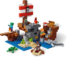 Фото LEGO Minecraft Пригоди на піратському кораблі (21152)