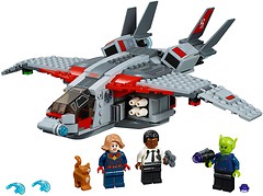 Фото LEGO Marvel Капітан Марвел і атака скруллов (76127)