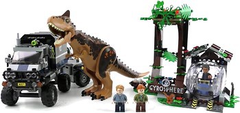 Фото Bela Dinosaur World Побег в гиросфере от Карнотавра (10926)