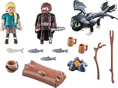 Фото Playmobil Іккінг і Астрід з драконом (70040)
