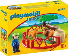 Фото Playmobil Вольер со львами (9378)