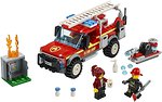 Фото LEGO City Вантажівка начальника пожежної охорони (60231)