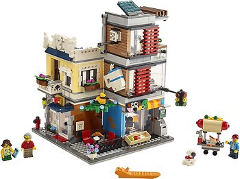 Фото LEGO Creator Зоомагазин и кафе в центре города (31097)